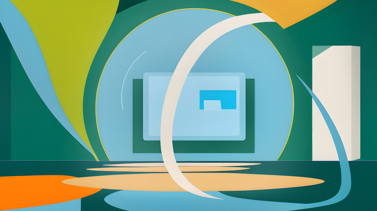 Tekoälyllä tehty piirretty kuvituskuva kyberturvallisuudesta.