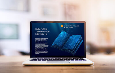 Kuva kyberuhkatiedustelun käsikirjasta.